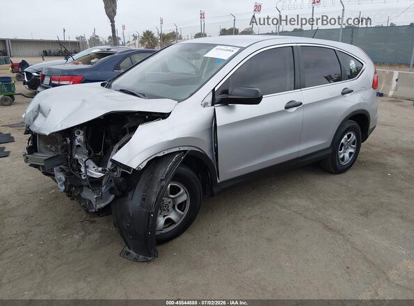 3CZRM3H3XGG701317 2016 HONDA CR-V Silver Vista tres cuartos delantera izquierda
