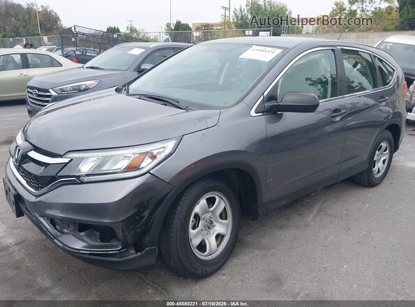 3CZRM3H3XGG704136 2016 HONDA CR-V Gray Front left