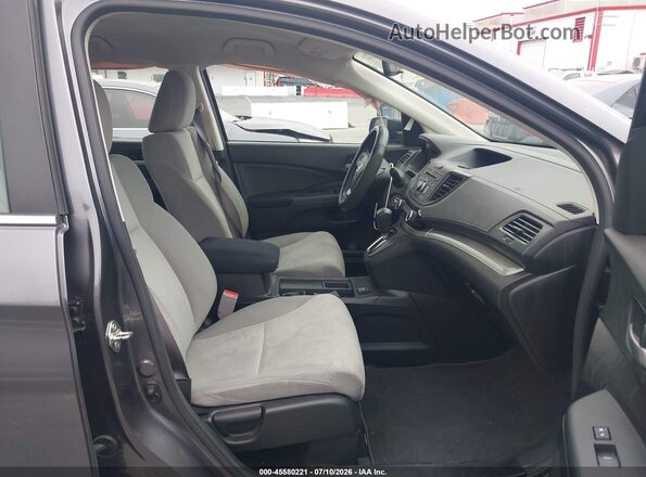 3CZRM3H3XGG704136 2016 HONDA CR-V Gray Front interior view
