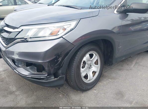 3CZRM3H3XGG704136 2016 HONDA CR-V Gray Front view