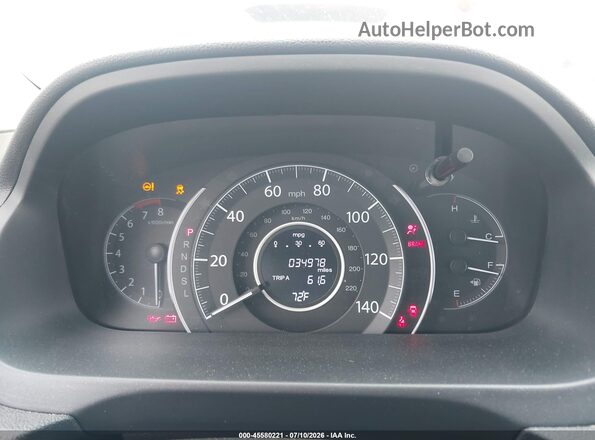 3CZRM3H3XGG704136 2016 HONDA CR-V Gray Rear seats view