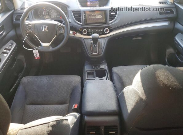 3CZRM3H50GG711355 2016 HONDA CR-V Black Widok deski rozdzielczej
