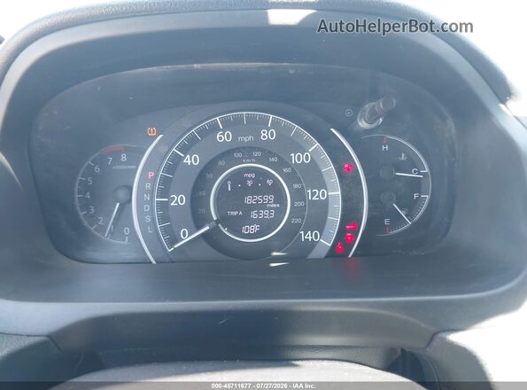 3CZRM3H50GG720413 2016 HONDA CR-V White უკანა სავარძლების ხედი
