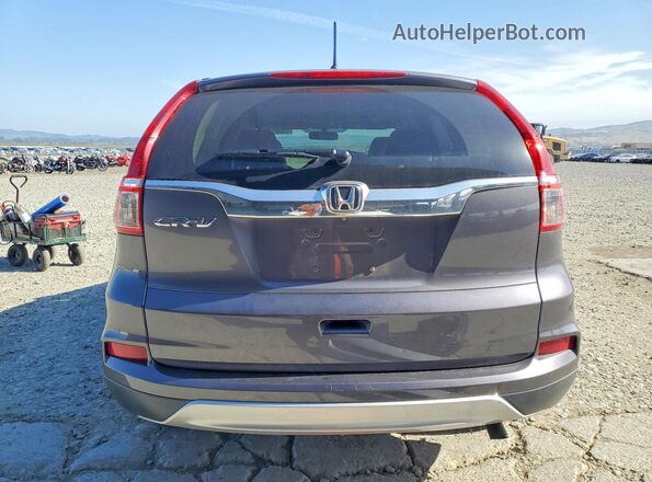 3CZRM3H51GG714376 2016 HONDA CR-V Gray Widok z tyłu