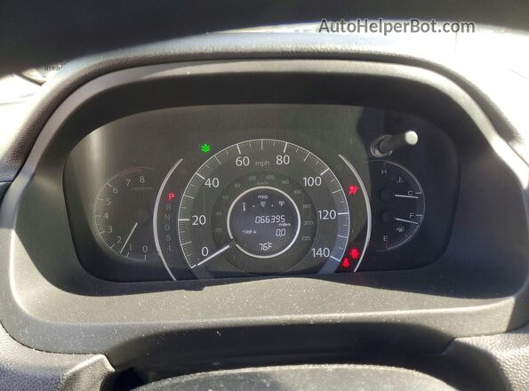 3CZRM3H51GG714376 2016 HONDA CR-V Gray Widok zestawu wskaźników