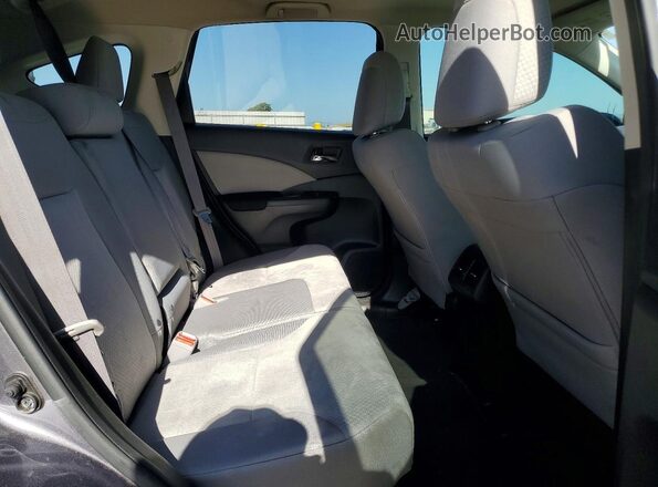 3CZRM3H51GG714376 2016 HONDA CR-V Gray Widok wnętrza z tyłu