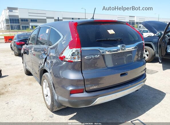 3CZRM3H51GG719349 2016 HONDA CR-V Gray Trasero izquierdo