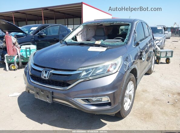 3CZRM3H51GG719349 2016 HONDA CR-V Gray Vista tres cuartos delantera izquierda