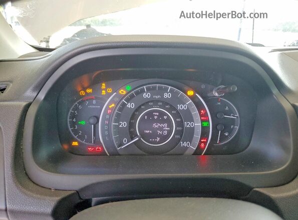 3CZRM3H52GG702446 2016 HONDA CR-V Silver Սարքավորումների վահանակի տեսք