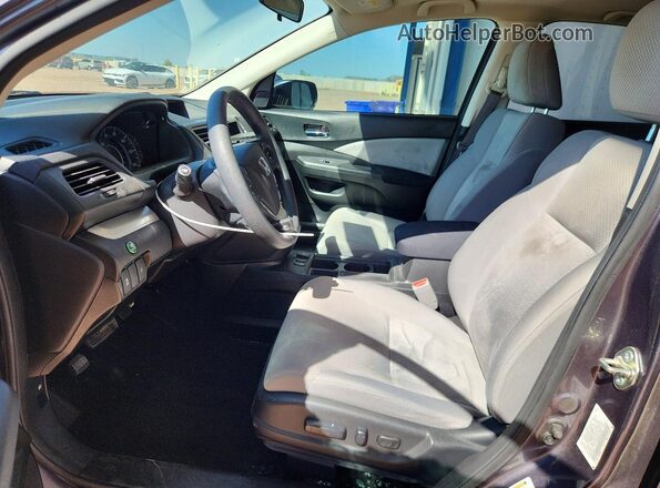 3CZRM3H53GG705310 2016 HONDA CR-V Серый Вид салона спереди