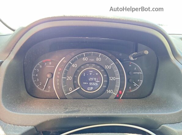 3CZRM3H53GG705310 2016 HONDA CR-V Серый Вид щитка приборов
