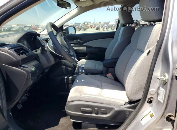 3CZRM3H54GG721032 2016 HONDA CR-V Silver Front interior view
