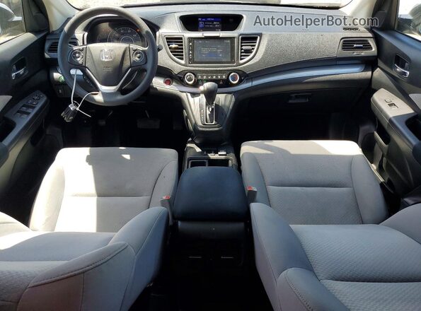 3CZRM3H54GG721032 2016 HONDA CR-V Silver Dashboard view