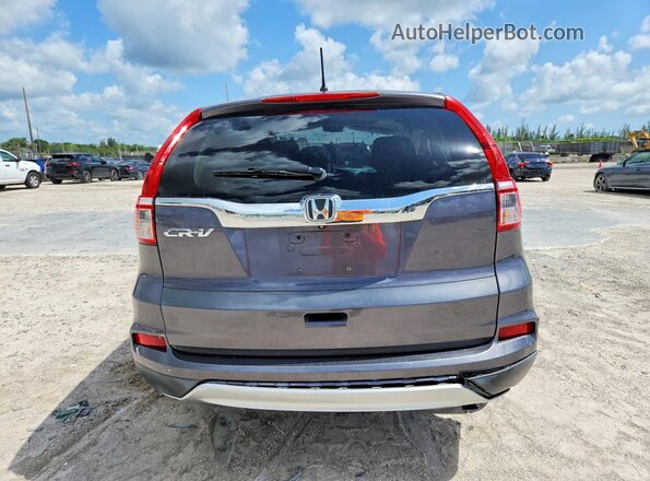 3CZRM3H54GG721810 2016 HONDA CR-V Gray Vista trasera