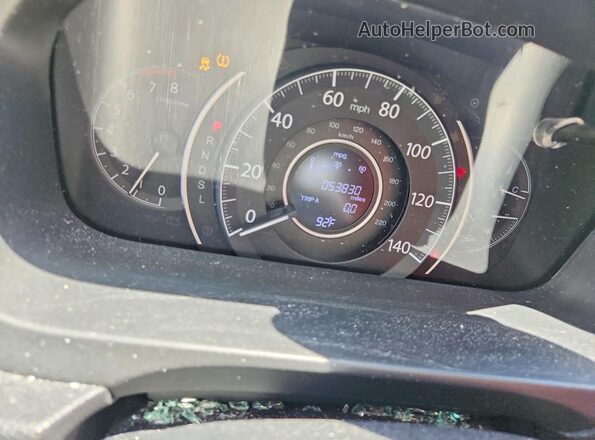 3CZRM3H54GG721810 2016 HONDA CR-V Gray Vista del cuadro de instrumentos