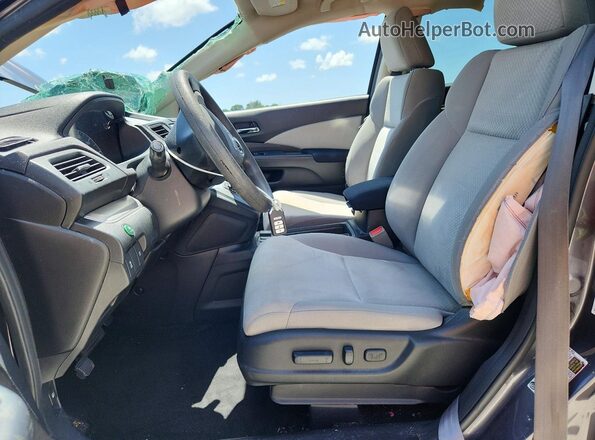 3CZRM3H54GG721810 2016 HONDA CR-V Gray Vista interior delantera