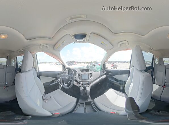 3CZRM3H54GG721810 2016 HONDA CR-V Gray Vista interior de 360 grados