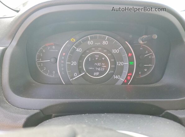 3CZRM3H56GG705270 2016 HONDA CR-V Серый Вид щитка приборов