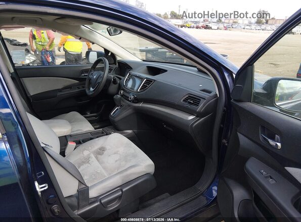 3CZRM3H56GG707083 2016 HONDA CR-V Blue Vista interior delantera