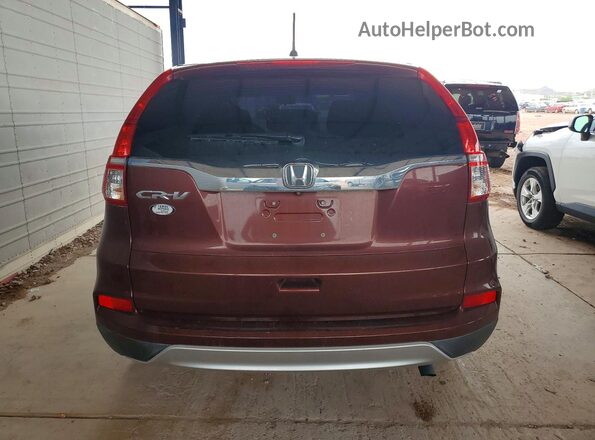 3CZRM3H56GG709089 2016 HONDA CR-V Brown Widok z tyłu