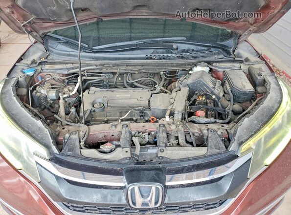 3CZRM3H56GG709089 2016 HONDA CR-V Brown Widok komory silnika
