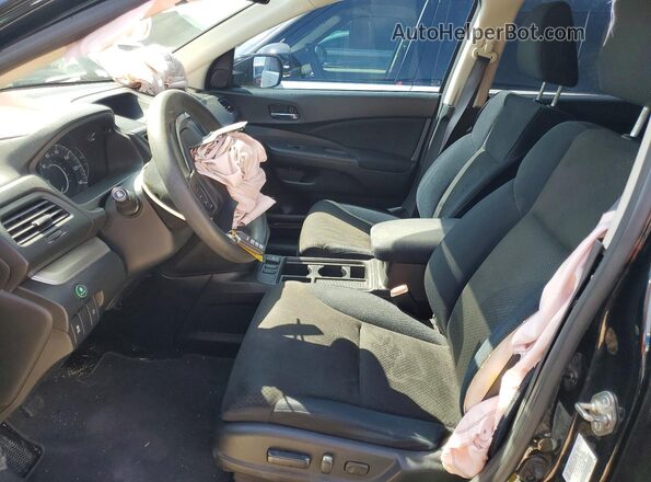 3CZRM3H57GG709487 2016 HONDA CR-V Черный Вид салона спереди