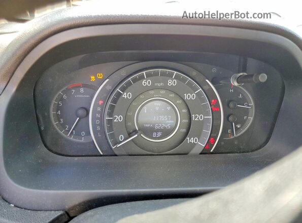 3CZRM3H57GG709487 2016 HONDA CR-V Черный Вид щитка приборов