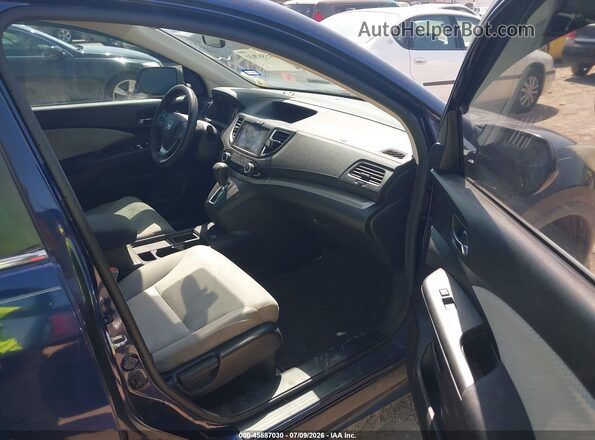 3CZRM3H58GG706968 2016 HONDA CR-V Blue წინა სალონის ხედი