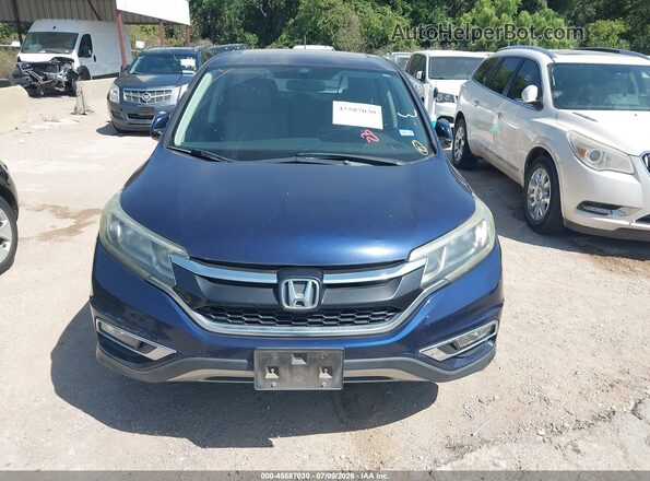 3CZRM3H58GG706968 2016 HONDA CR-V Blue ხელსაწყოთა პანელის ხედი