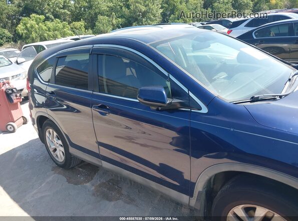 3CZRM3H58GG706968 2016 HONDA CR-V Blue უკანა სალონის ხედი
