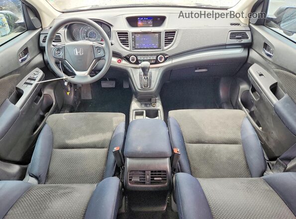 3CZRM3H59GG709197 2016 HONDA CR-V Коричневый Вид панели приборов
