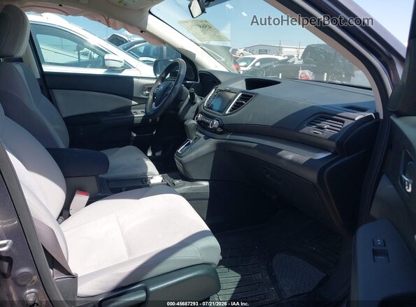 3CZRM3H59GG719468 2016 HONDA CR-V Серый Вид салона спереди