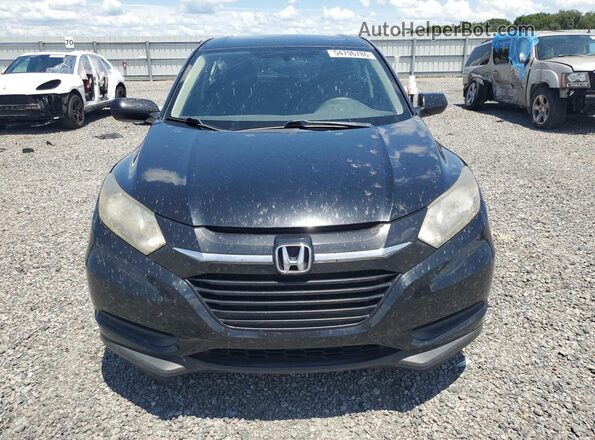 3CZRU5G32HM718838 2017 HONDA HR-V Black Widok z przodu