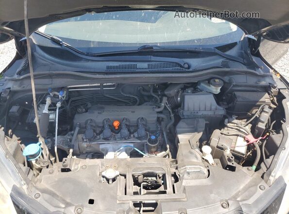 3CZRU5G32HM718838 2017 HONDA HR-V Black Widok komory silnika