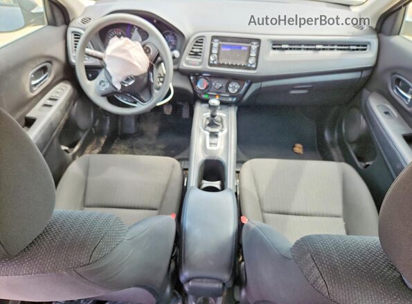 3CZRU5G35HM700236 2017 HONDA HR-V Gray Dashboard view