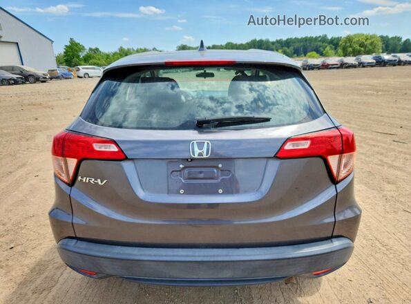 3CZRU5G35HM700236 2017 HONDA HR-V Gray Rear view