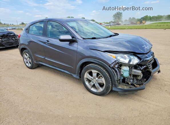 3CZRU5G35HM700236 2017 HONDA HR-V Gray Front right