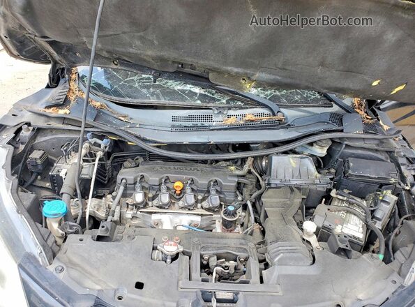 3CZRU5G5XGM721275 2016 HONDA HR-V Black Вид задньої частини салону