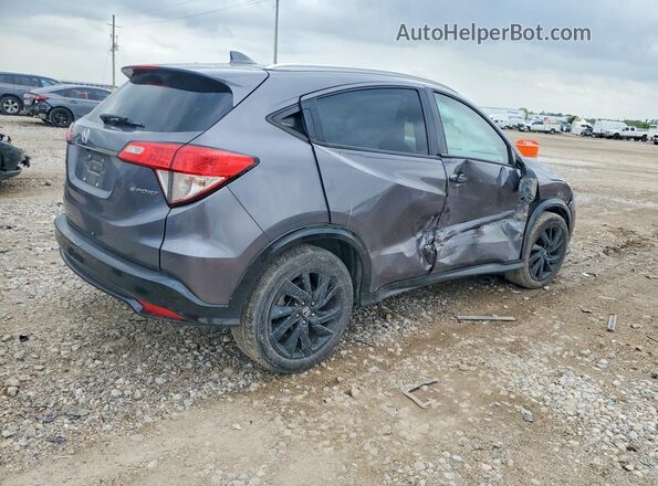 3CZRU5H10MM701026 2021 HONDA HR-V Gray Trasero derecho