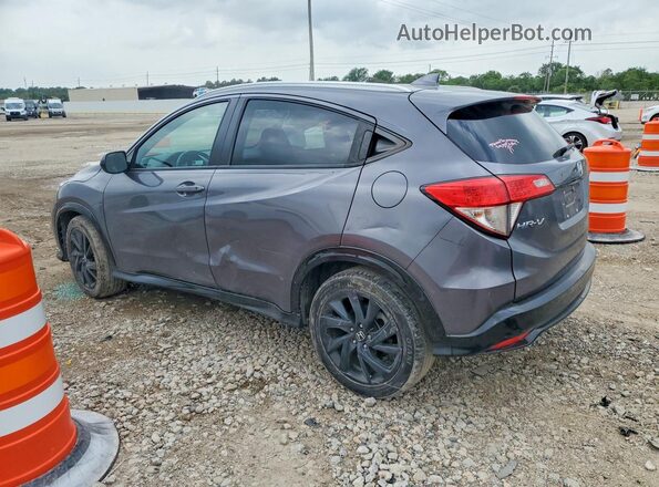 3CZRU5H10MM701026 2021 HONDA HR-V Gray Trasero izquierdo