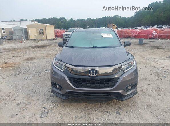 3CZRU5H10NM706695 2022 HONDA HR-V Gray Vista del cuadro de instrumentos