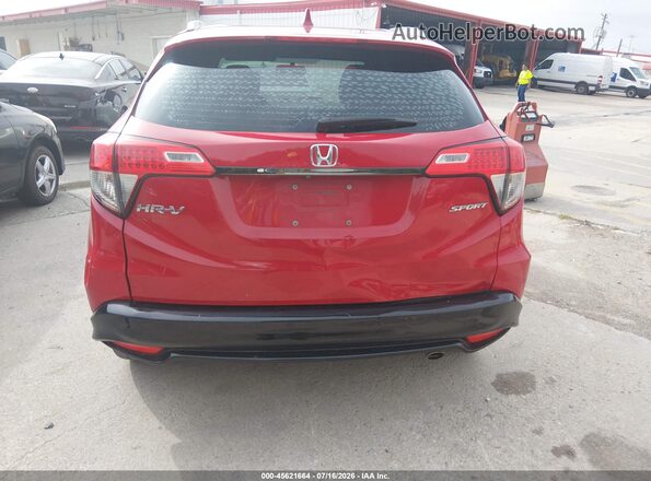 3CZRU5H11KG714833 2019 HONDA HR-V Red Front view