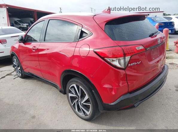 3CZRU5H11KG714833 2019 HONDA HR-V Red Rear left