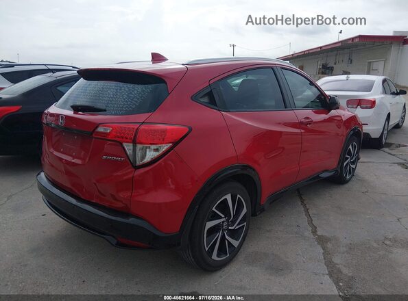3CZRU5H11KG714833 2019 HONDA HR-V Red Rear right