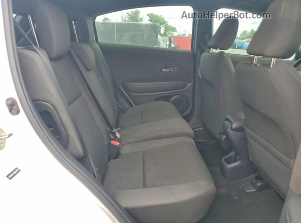 3CZRU5H11KM704451 2019 HONDA HR-V White უკანა სალონის ხედი
