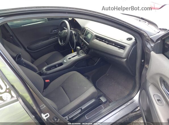 3CZRU5H11NM725868 2022 HONDA HR-V Black Front interior view