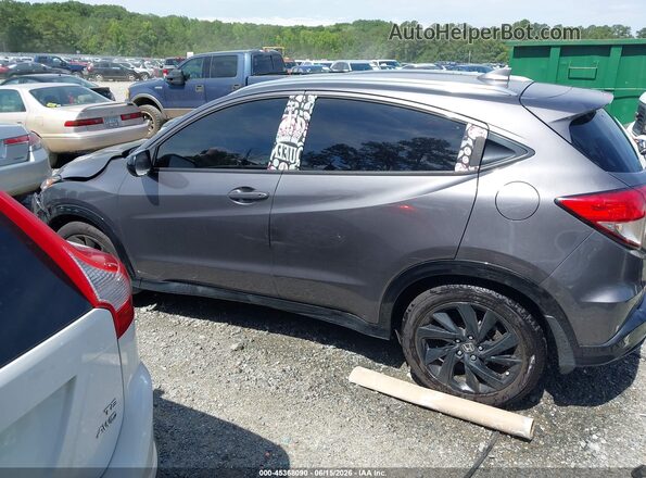 3CZRU5H11NM725868 2022 HONDA HR-V Black 360 interior view