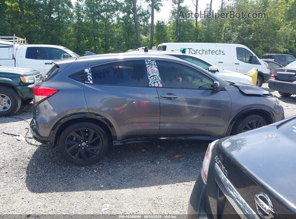 3CZRU5H11NM725868 2022 HONDA HR-V Black Rear interior view