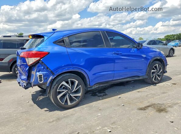 3CZRU5H12LM702225 2020 HONDA HR-V Blue Tył prawy
