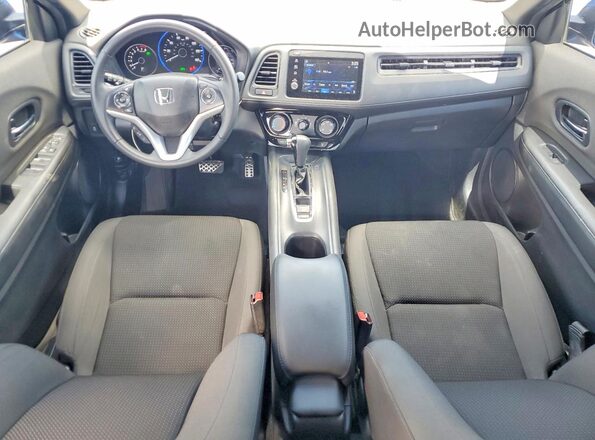 3CZRU5H12LM702225 2020 HONDA HR-V Blue Widok deski rozdzielczej
